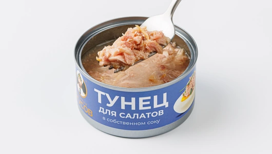 Тунец салатный натуральный, 170 г