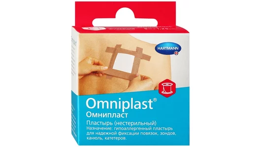 Лейкопластырь Омнипласт 1,25см х 5м