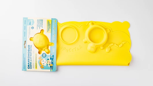 Коврик для творчества силиконовый в ассортименте 415х370х30 мм