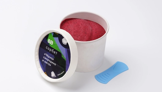 Сорбет "Черная смородина и мята"