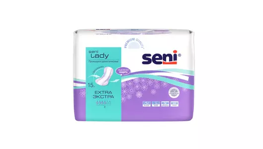 Прокладки урологические для женщин Seni Lady размеры extra 15 шт