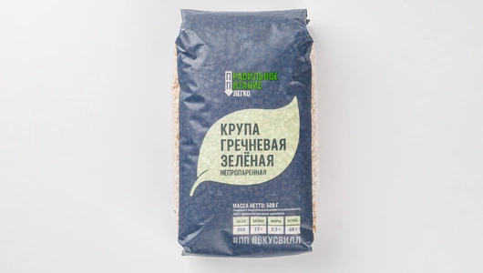 Крупа гречневая зеленая непропаренная