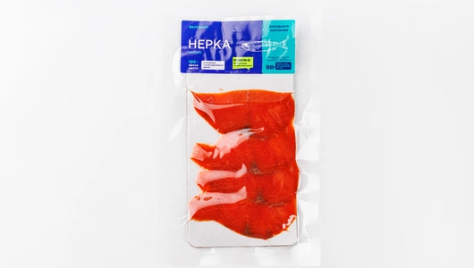 Нерка холодного копчения ломтики, 100 г