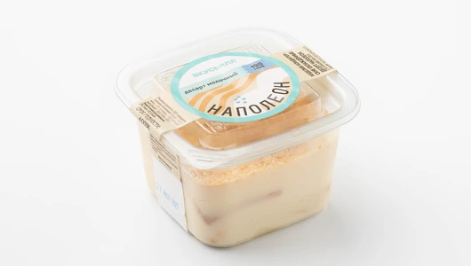 Десерт молочный "Наполеон"