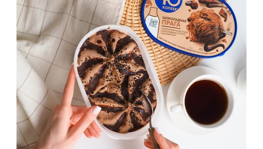 Мороженое 48 Копеек Шоколадная прага 432 г