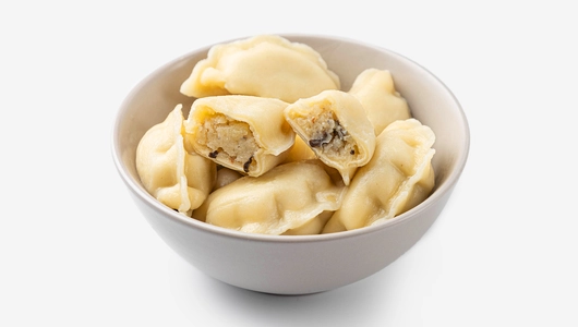 Вареники с картофелем и грибами