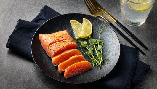 Форель малосоленая "опаленная" филе-кусок, 150 г