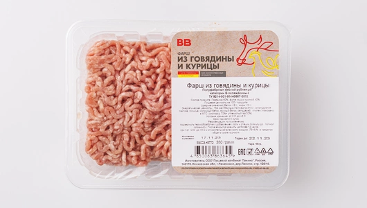 Фарш из говядины и курицы Фарш из говядины и курицы