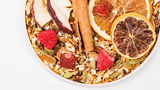 Смесь для глинтвейна с клубникой и малиной