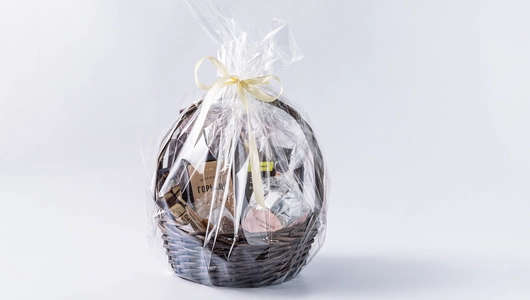 Набор "Мир кофе" в корзине