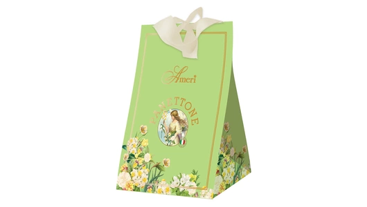 Кулич Ameri с изюмом и апельсиновыми цукатами в подарочной упаковке 500 г