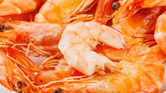 Креветки "Королевские" неразделанные вареные 50/60 охл., 250 г