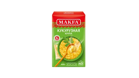 Крупа кукурузная Макфа 6 порций 400 г