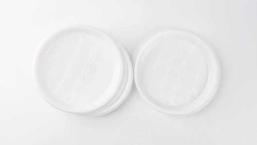 Набор тарелок 205 диам. 10 шт бесцветные