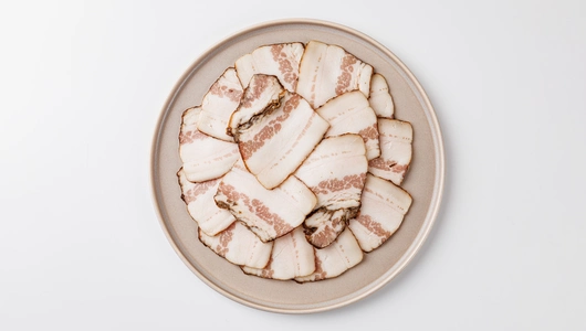 Сало копченое, нарезка Сало копченое, нарезка