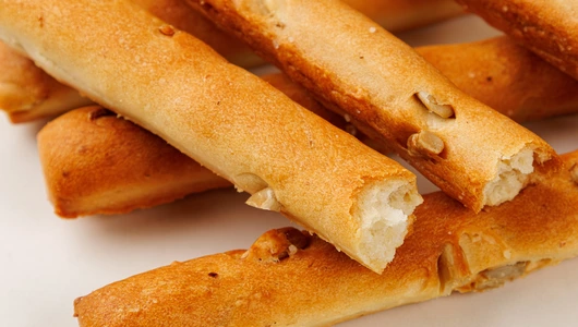 Палочки хлебные "Grissini" с семенами подсолнечника и морской солью