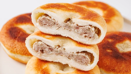 Беляши с говядиной и свининой, зам. Беляши с говядиной и свининой, зам.