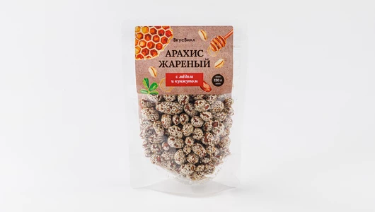 Арахис жареный с медом и кунжутом Арахис жареный с медом и кунжутом