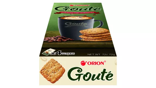 Печенье Orion Goute Coffee затяжное 72 г Печенье Orion Goute Coffee затяжное 72 г
