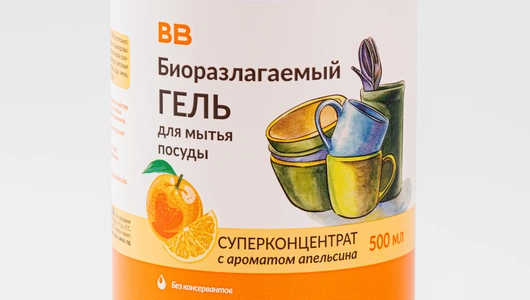 Гель для мытья посуды "Апельсин" Гель для мытья посуды "Апельсин"