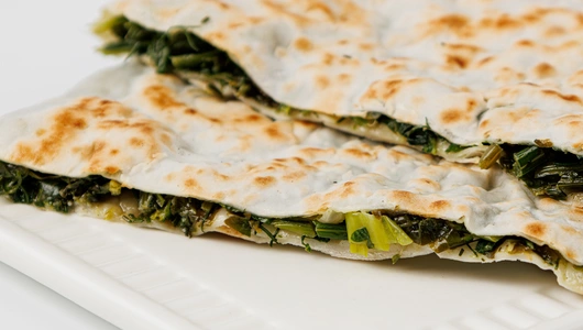 Лепешка с зеленью