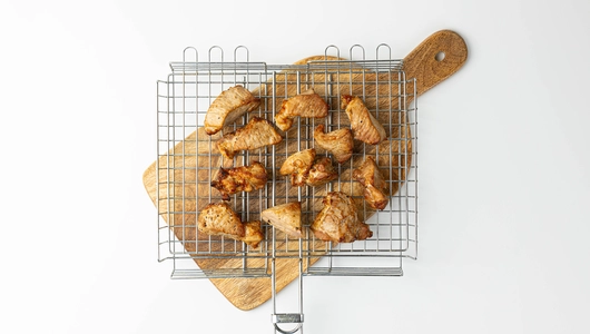 Свиная шея для шашлыка охл вес Свиная шея для шашлыка охл вес