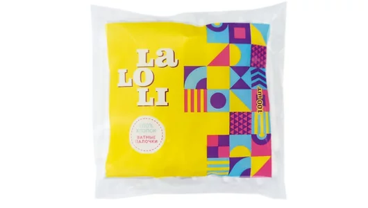 Палочки ватные Laloli 100 шт