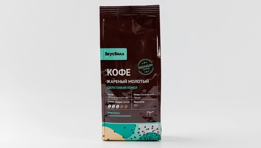 Кофе жареный молотый