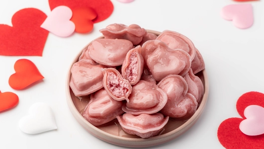 Любмени с&nbsp;творогом и&nbsp;клубничным джемом