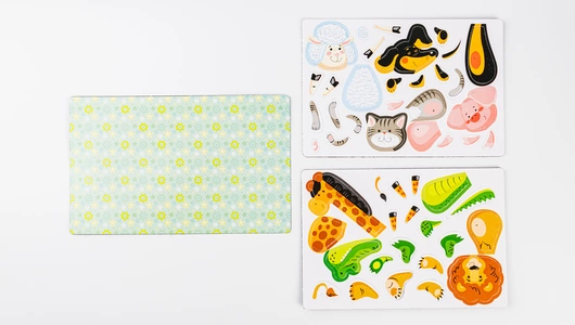 Игра магнитная развивающая "Зоопарк", ВП