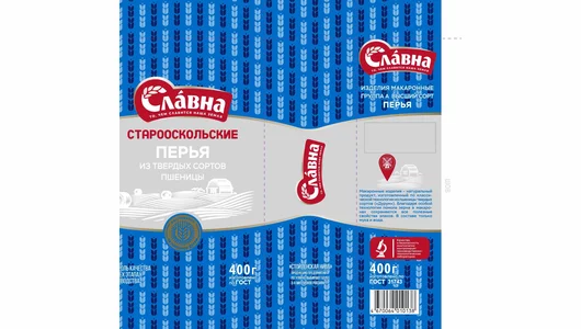 Макаронные изделия Старооскольские Перья 400 г