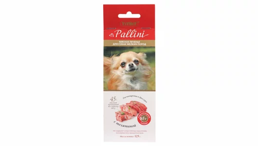 Печенье Pallini с телятиной (125г)
