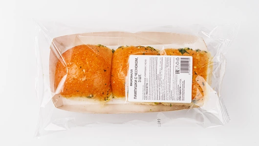 Пампушки с чесноком, 3 шт Пампушки с чесноком, 3 шт