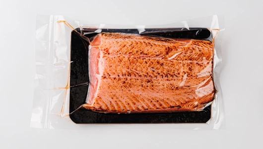 Форель слабосоленая "опаленная" филе охл., вес