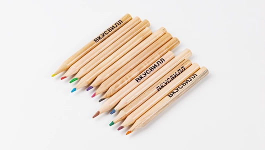 Карандаши цветные в тубусе, 12 шт Карандаши цветные в тубусе, 12 шт