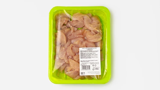 Филе цыпленка бройлера кубиком, 450 г Филе цыпленка бройлера кубиком, 450 г