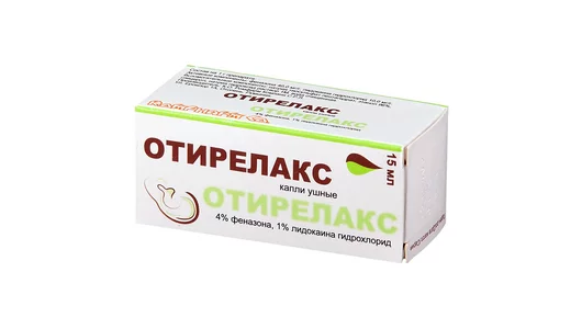 Отирелакс капли ушные 17,1г фл-кап.15мл №1