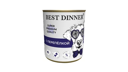 BEST DINNER 340гр  Мясные деликатесы c перепёлкой