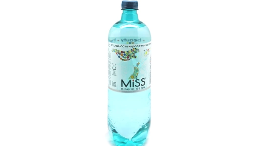 Вода минеральная Miss Mineral detox природная питьевая лечебно-столовая газированная 1 л