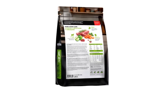 GO'KITCHEN ягненок с фруктами и овощами, полнорационный сухой корм для щенков и собак всех возрастов с ягненком, 1,59 кг