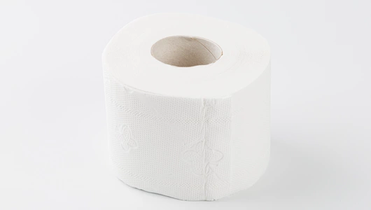 Бумага туалетная 4 слоя белая, 4 рулона