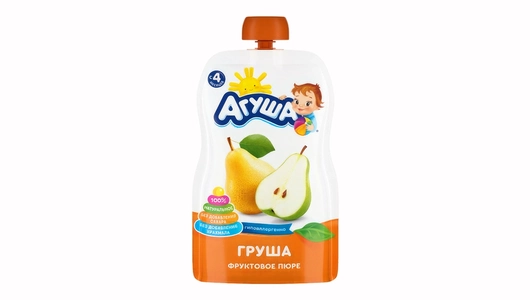 Пюре фруктовое Агуша Груша с&nbsp;4 месяцев 90 г