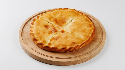 Пирог с курицей с сыром, зам.