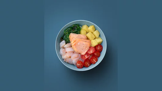 Поке с креветками