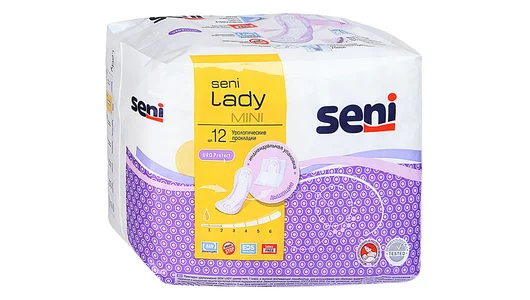 Прокладки seni lady mini урологические. Прокладки урологические Seni Mini. Сени урологические прокладки 2 капли. Сени леди мини 2 капли прокладки