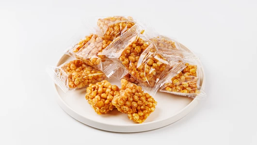 Батончик злаковый со сгущенным молоком и арахисовой пастой, ВЕС