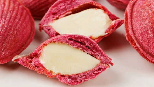 Печенье "Розовые лепестки" с ванильной начинкой Печенье "Розовые лепестки" с ванильной начинкой