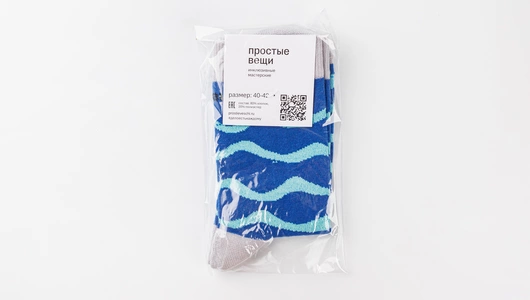 Носки "Волны" 40-42