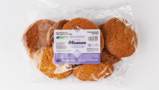 Печенье овсяное "Постное", 280 г