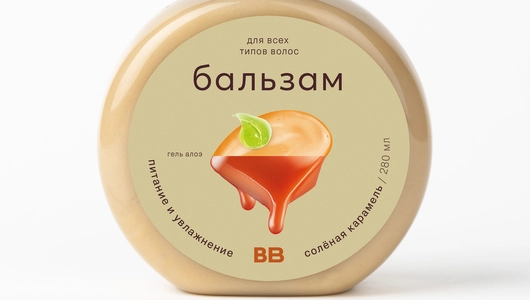 Бальзам для всех типов волос "Соленая карамель" 280 мл Бальзам для всех типов волос "Соленая карамель" 280 мл